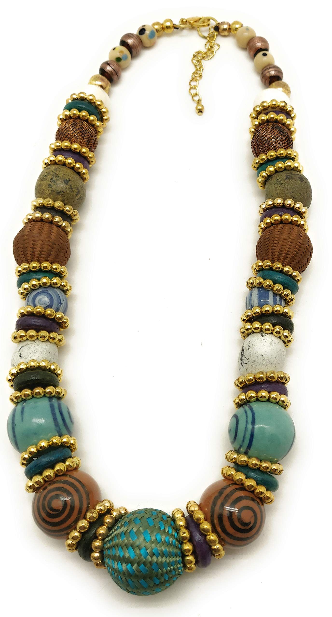 See full amazon price history chart for DCA Glass, Ceramic and Clay Women Necklace Multicolor DCA Glass, Ceramic and Clay Women Necklace Multicolor (B01N4MKDB3) Amazon Price History, Amazon Price Tracker