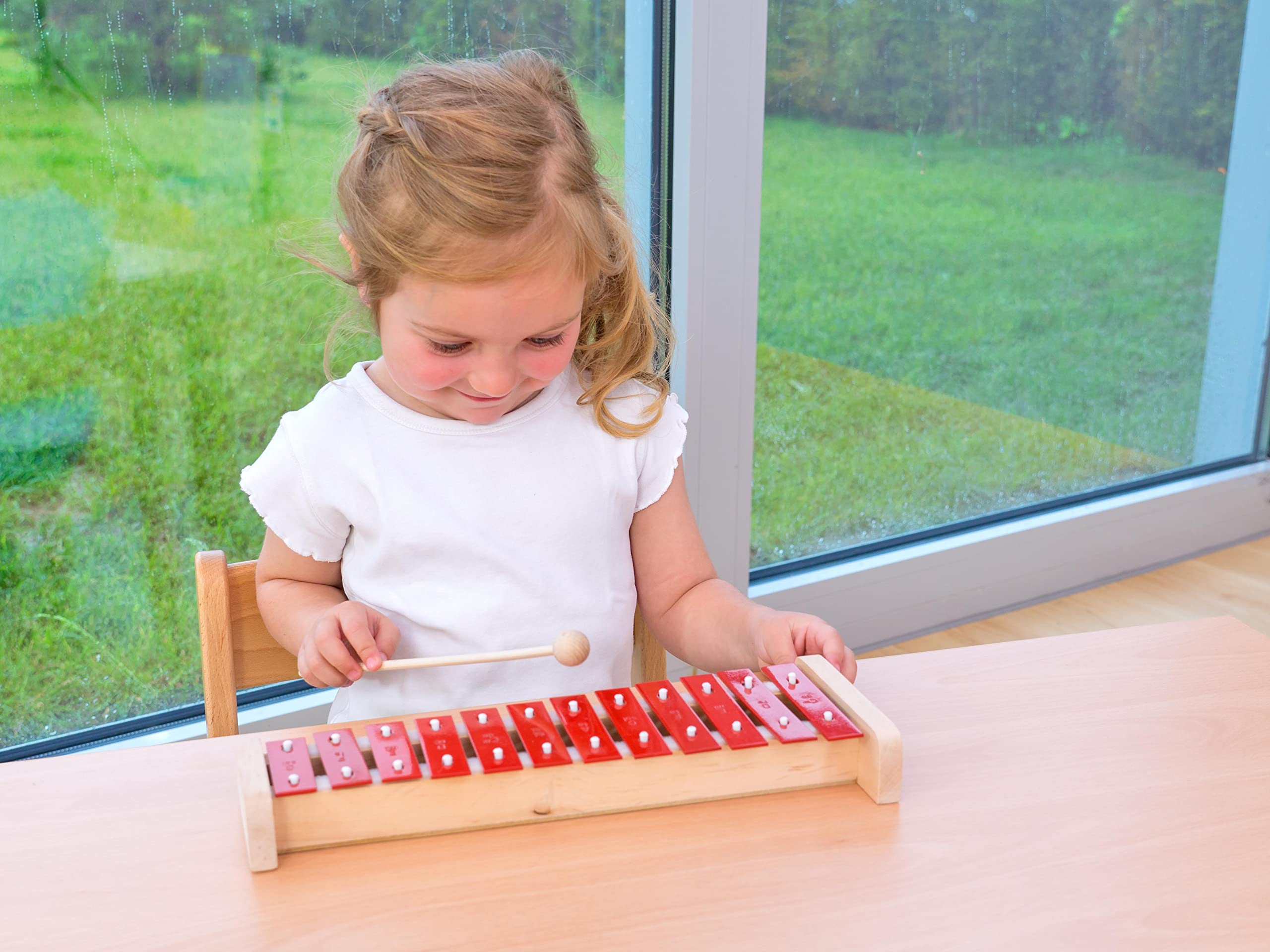 Betzold Musik - Glockenspiel sopran - Xylophon Klangstäbe Musikinstrument Stabspiel