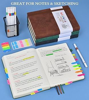 白昼夢ページ レザー調・ハードカバーノート(A5)｜最安値￥328|ほしい！ノベルティ