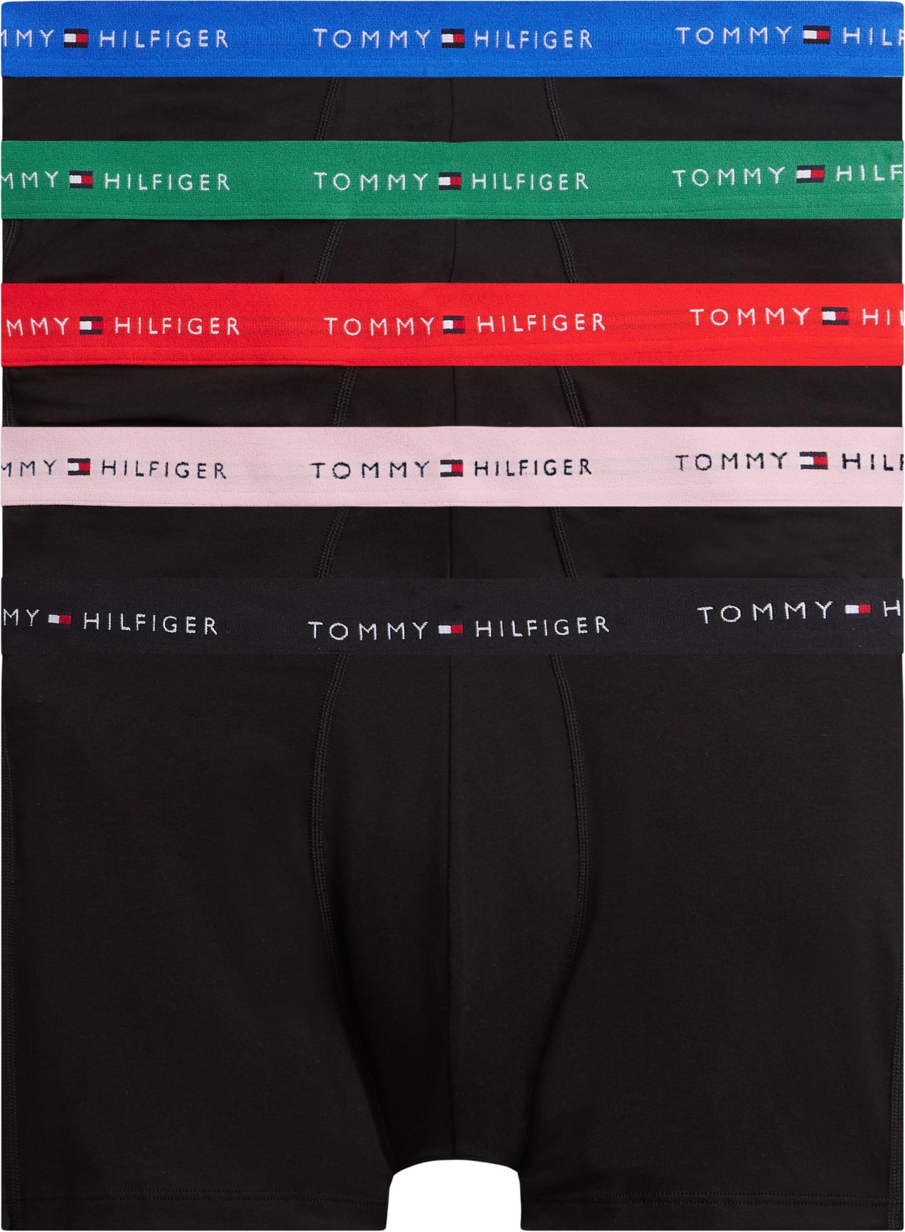 Tommy Hilfiger Herren 5p Boxer Brief Wb Um0um03751 Boxershorts (5er Pack)