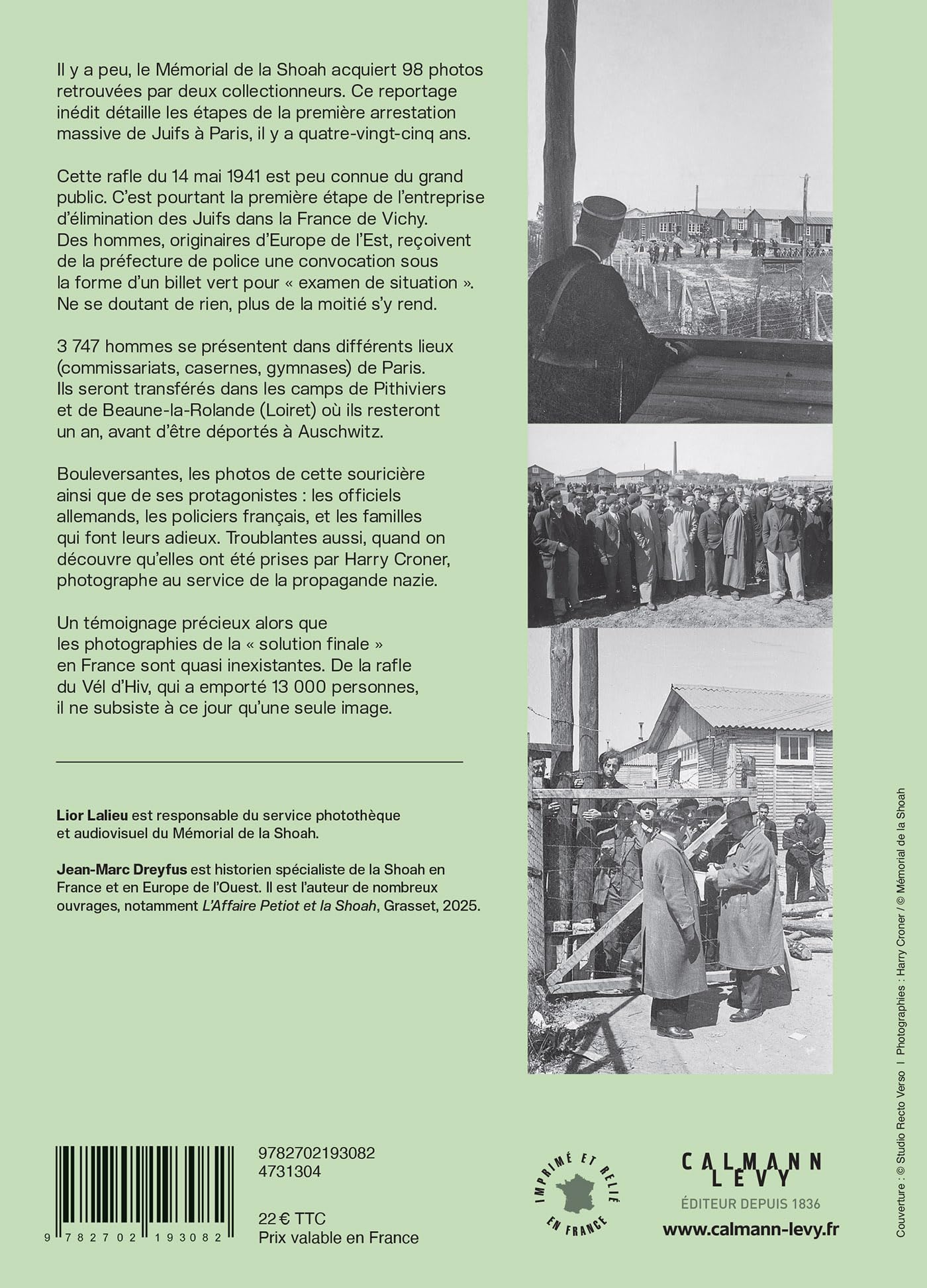 La rafle du "Billet vert": 14 mai 1941, les photos retrouvées
