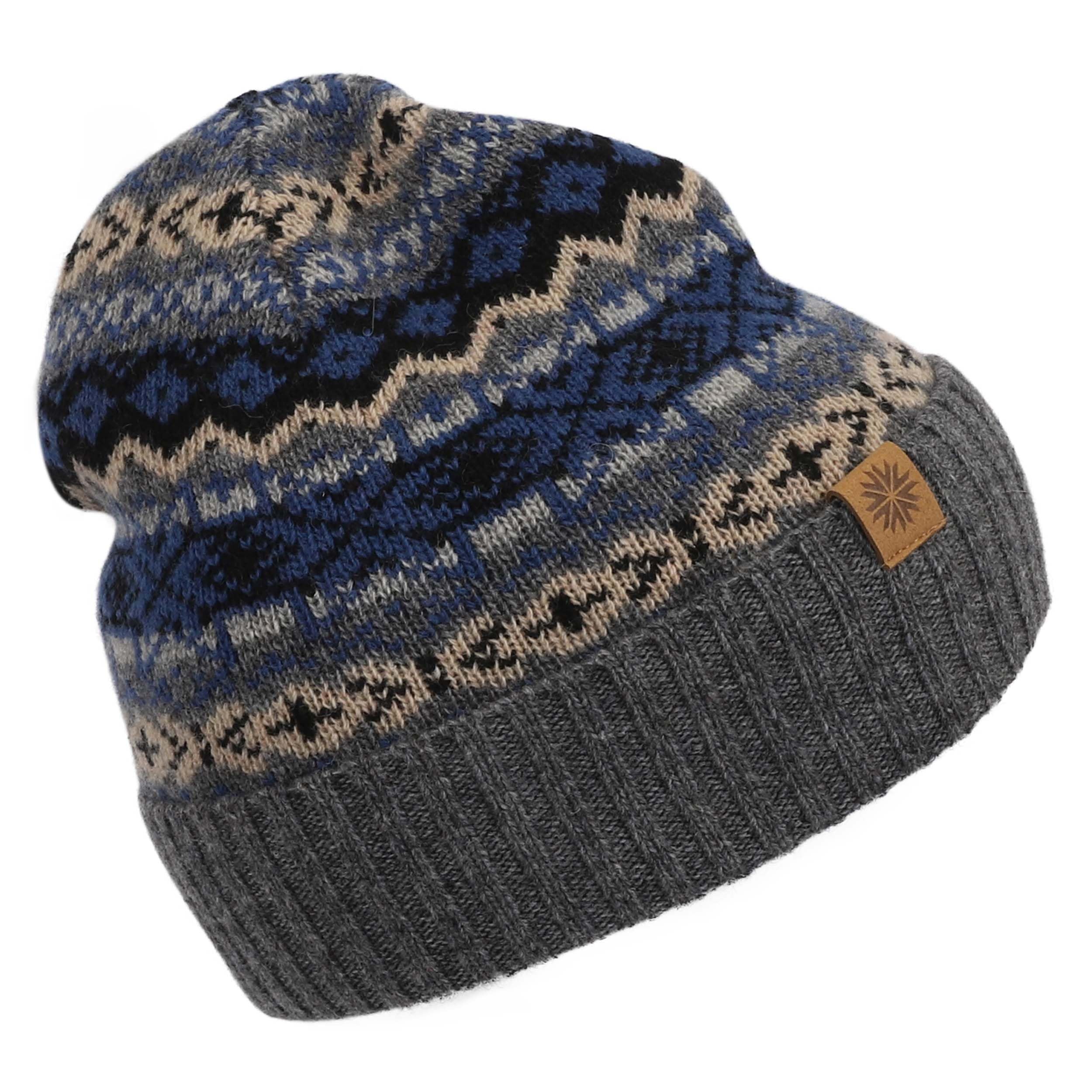 ICEWEAR Skrúður Wool Blend Nordic hat (Dark Grey Heather)