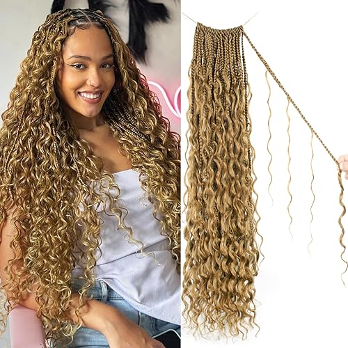 Boho Crochet Braids Pure Protein Fiber Close to Human Hair