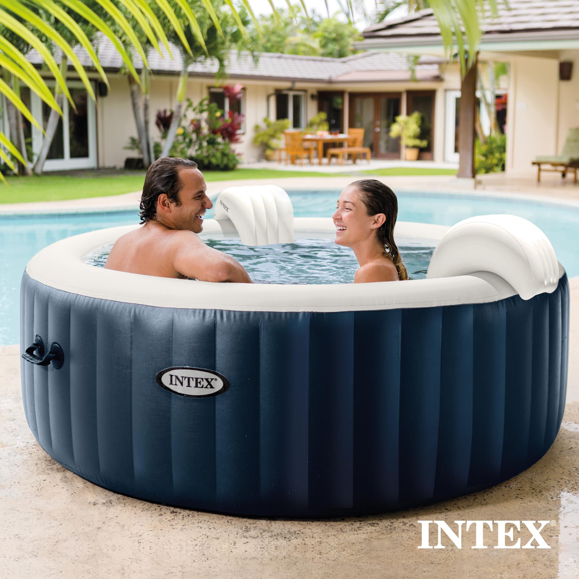 Amazon.com : INTEX 28429EP PureSpa Plus Bubble Massage Spa Amazon.com : INTEX 28429EP PureSpa Plus Bubble Massage Spa