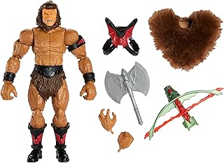 Masters of the Universe Masterverse Action Figure Grizzlor of The Evil Horde Deluxe Motu Collectible with Swap Parts, Battle Weapons 7.2 inches