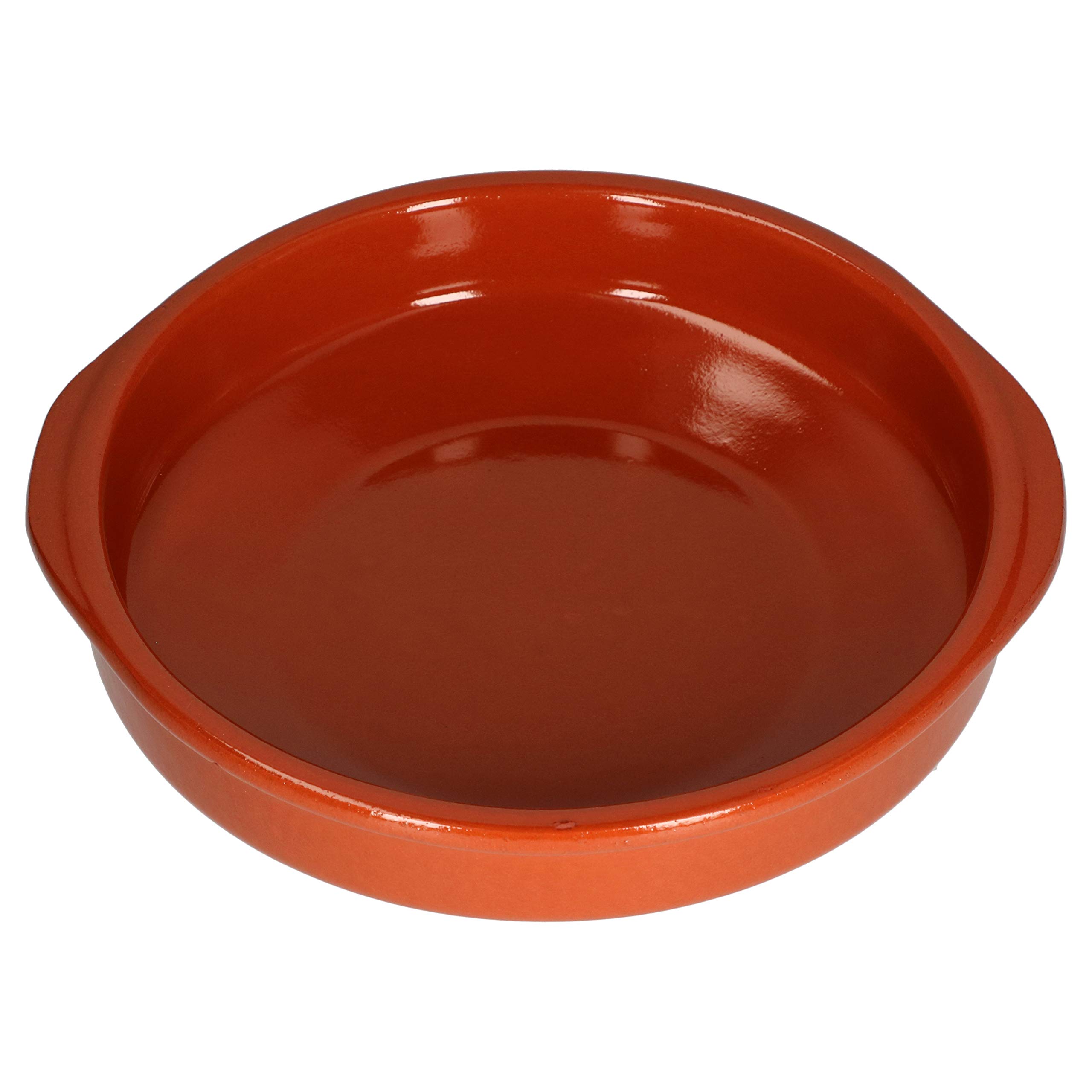 MamboCat Cazuela mit Griff 12er Set Schalen Bernd 850ml Auflaufform rund 24cm aus Ton glasiert Größe XL I Ton hitzebeständig für Auflauf Tiramisu Fingerfood I Unikat Handarbeit Vintage I Mittelalter
