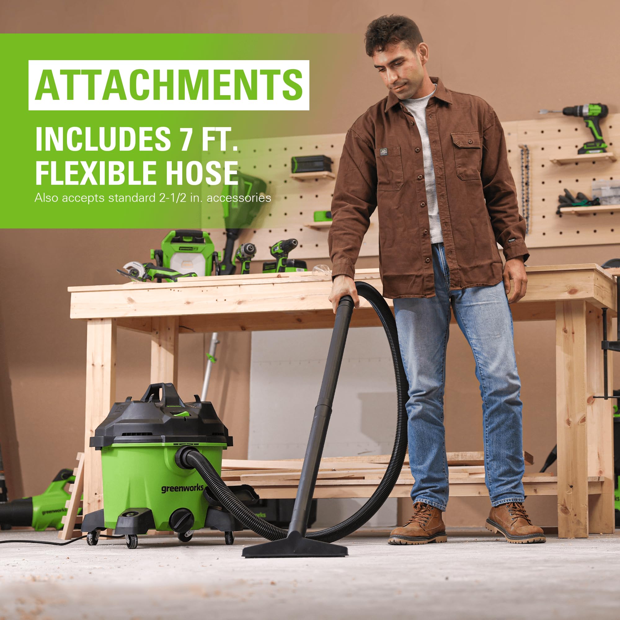 Amazon.com: Greenworks: Wet/Dry Vacs