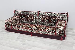 Red Floor Sofa Set, Arabic Sofas, Floor Cushions, Arabic Seating Floor Sofa, Moroccan Sofa, Arabic Majlis, Corner Sofa, Pallet Sofa