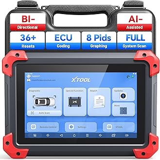 XTOOL D7 Car Diagnostic Tool with Bidirectional Control, Online/ECU Coding, All System, 36+ Resets, AI Assisted Diagnostic OBD2 Scanner with 64GB Latest Ver., 8 Pids Live Data, 3-Year Free Updates