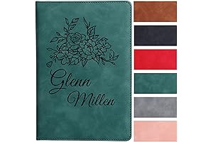 Personalized Leather Journal Notebook by Auchic