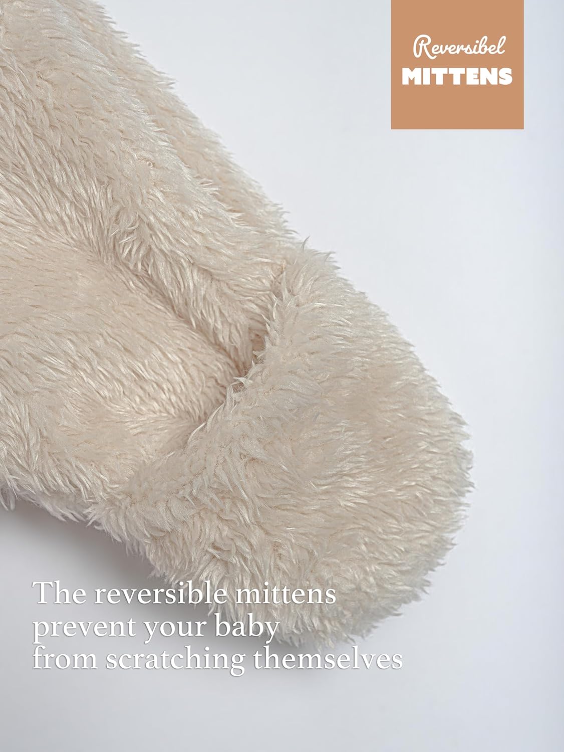 Baby Plush Long Sleeve Polar Fleece Jumpsuit With Bear Ears Baby Fleece Hooded Jumpsuit Infant Winter Outfit - Image 7