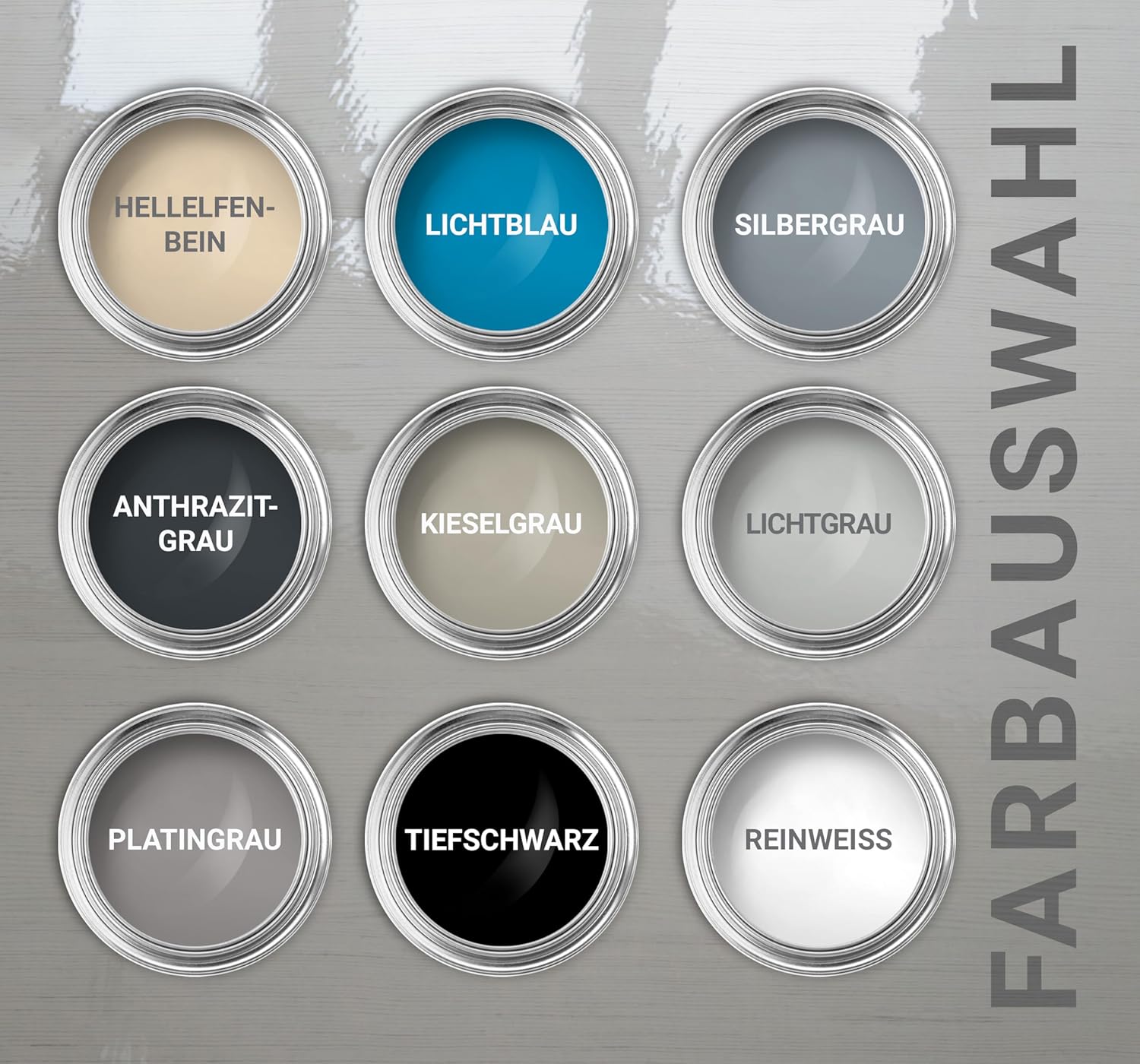 WO-WE 2K Epoxy Resin Floor Coating for Concrete Garages & Industrial Floors - Matt Finish - 2.5-20Kg