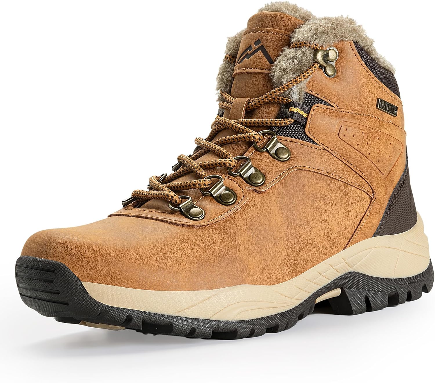 CC-Los Winter Boots for Women Waterproof Snow Boots with Warm Faux Fur Lined,Non-Slip Ankle Booties for Outdoor Hiking, Walking, Cold Weather | Size 5.5-10