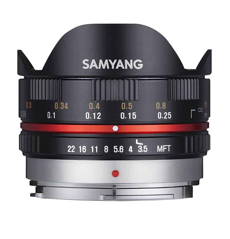 SAMYANG F3.5/7.5mm フィッシュアイレンズ Samyang 7.5 mm Fisheye F3.5 Manual Focus Lens for Micro 4/3