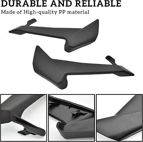 Miniatura 3 de SAUTVS Cubiertas de faros delanteros izquierdo y derecho para Can Am X3, bisel para faros delanteros Can-Am Maverick X3 XDS XRS Max Turbo R