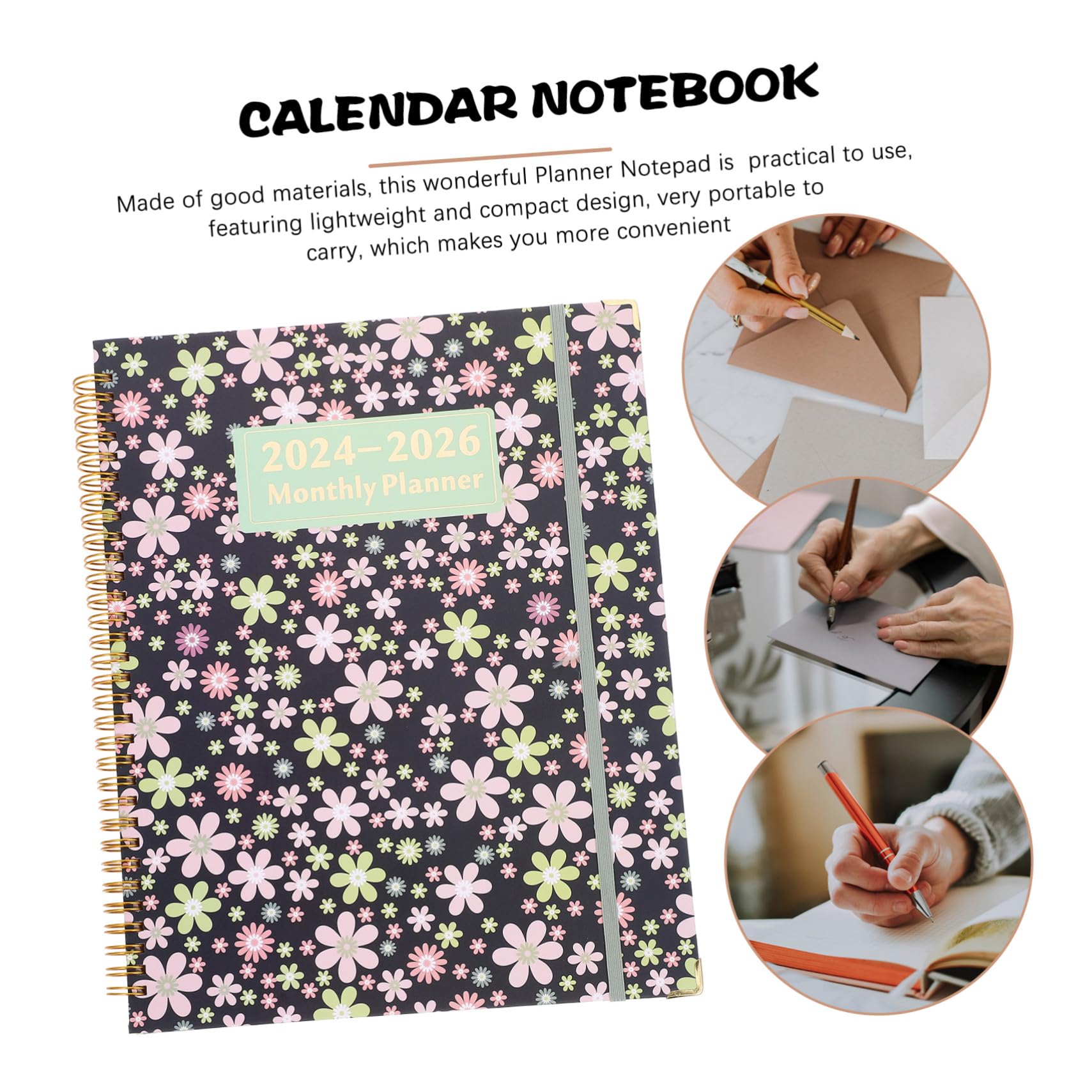Itinerario Cuaderno Planificador Material De Oficina Para Estudiantes Planificador Mensual De Notas Decorativo