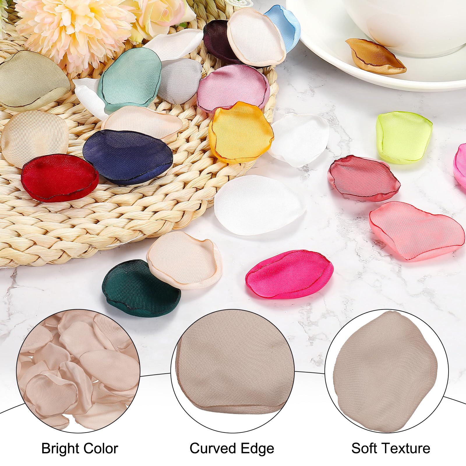 PATIKIL Silk Rose Petals - Image 3