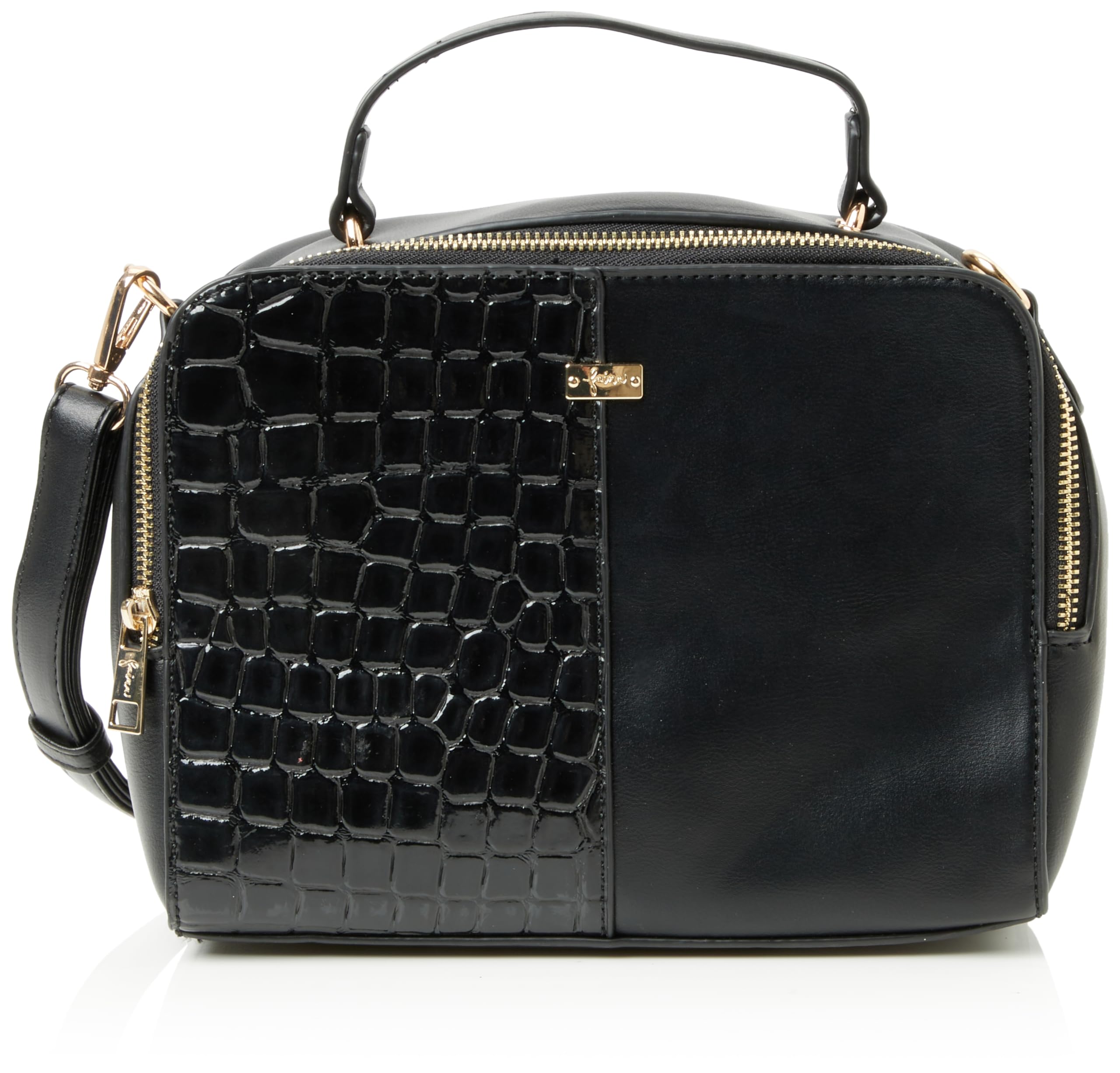 nascita Women's Handbag Shopper, Black, One Size
