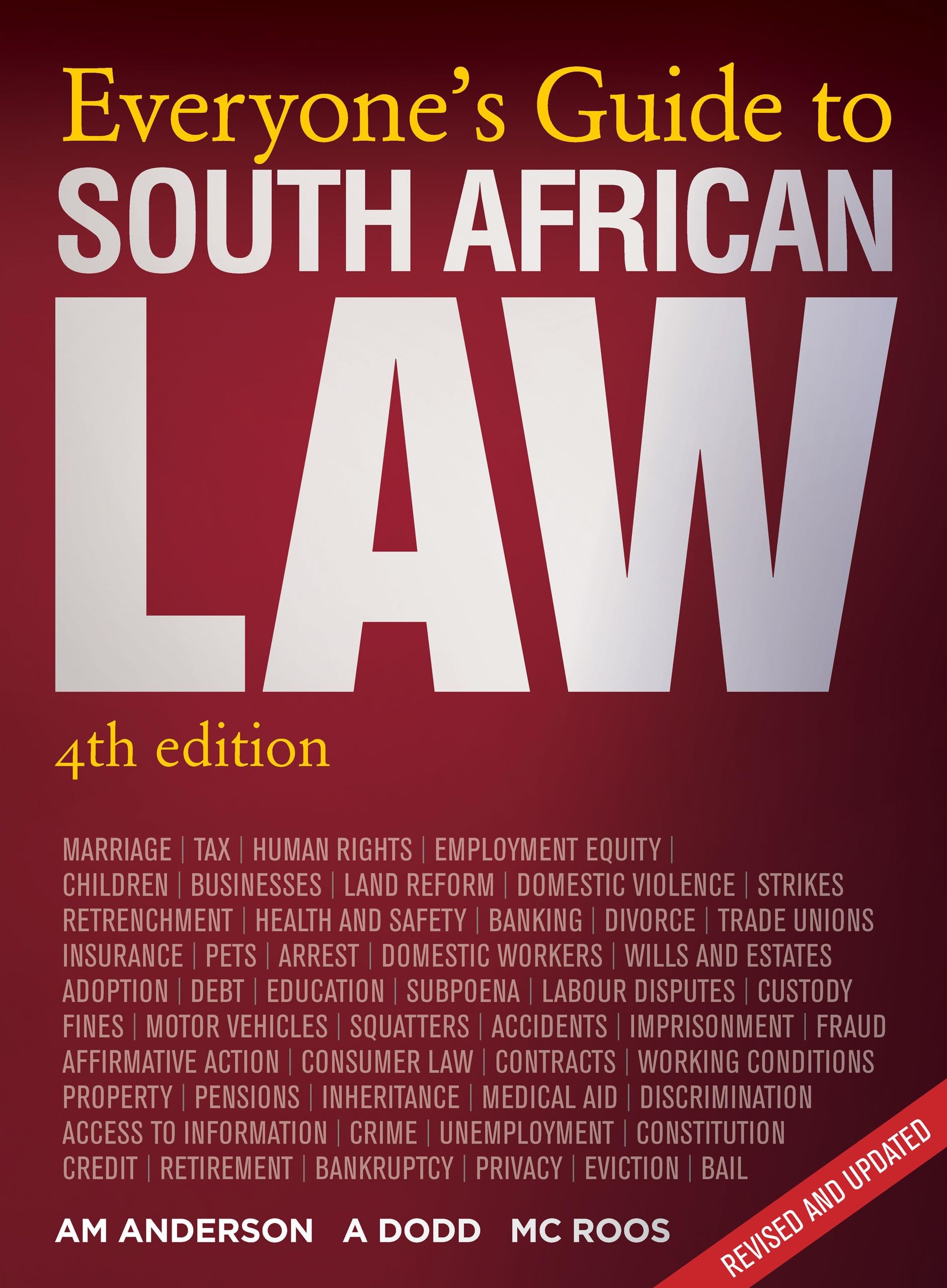 Everyone’s Guide to South African Law: 4th Edition