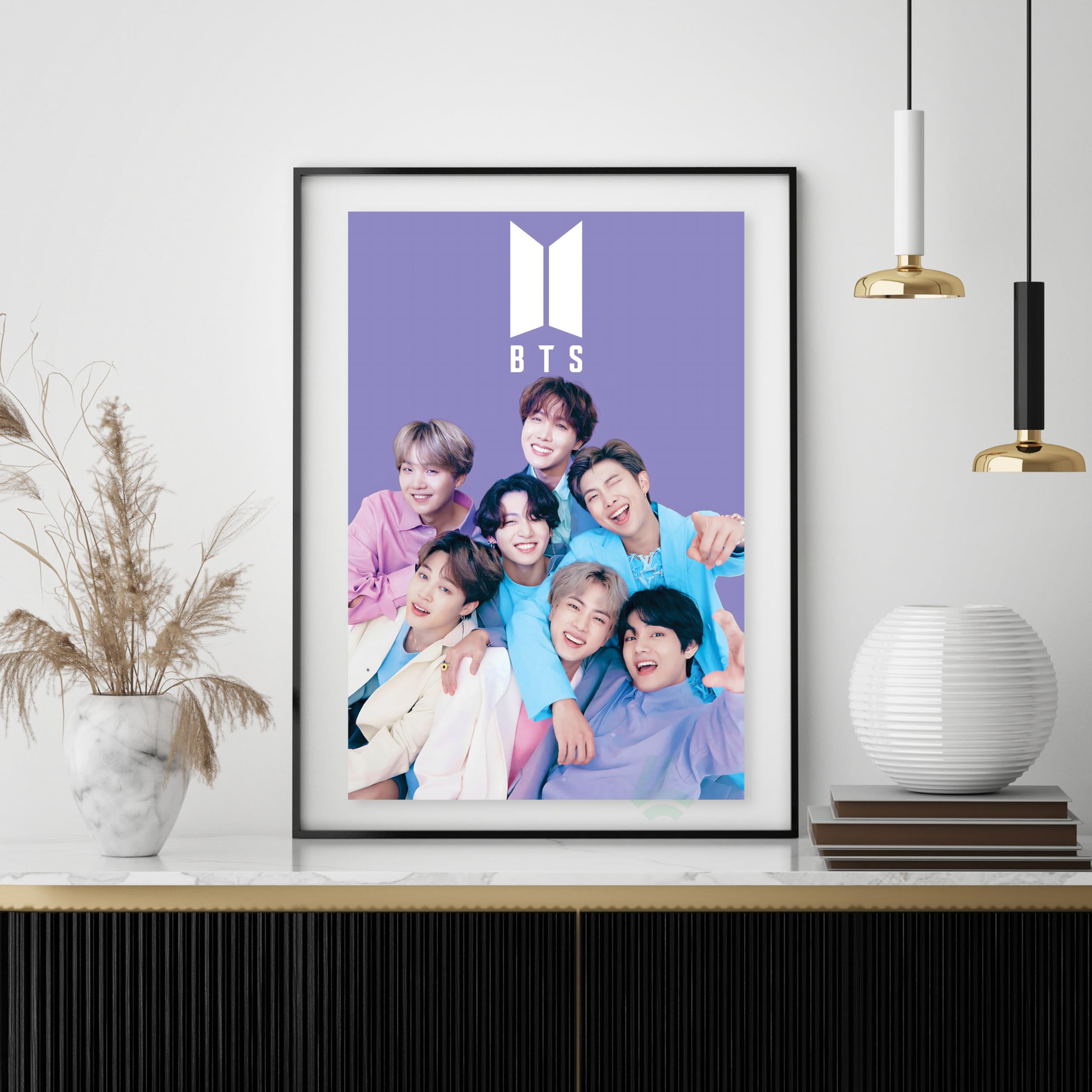 BTS Poster, K-Pop Icons, Dynamite & Love Yourself Album Art, Jimin