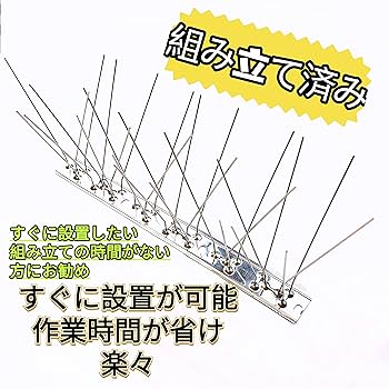 Amazon | ONESORA 鳩避け 鳥よけ 100%ステンレス製 バードピン