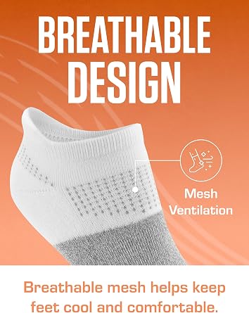 SOF SOLE Women's Performance No-Show Socks (Multi-pack) - Ultra-Soft Rayon - Arch Band Support, Cushioned Heel, Toe & Tab - Breathable, Keeps Feet Dry & Fresh - Flexible Fit for All-Day Wear