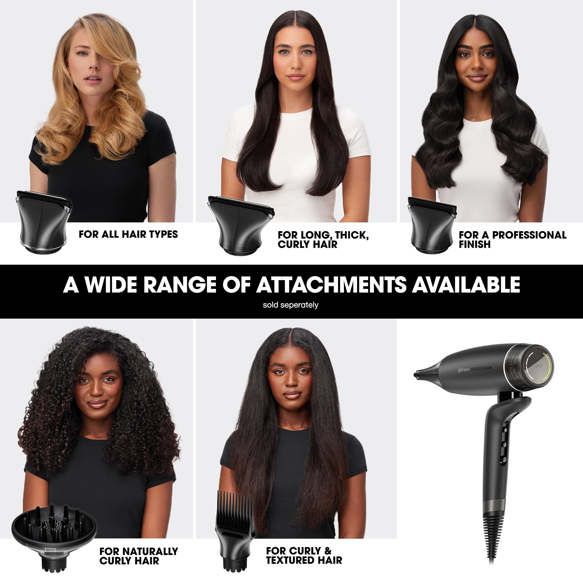 Ghd Speed Pro Styling Boquilla Concentradora Magnética Profesional 66 mm – Precisión, Brillo y Control
