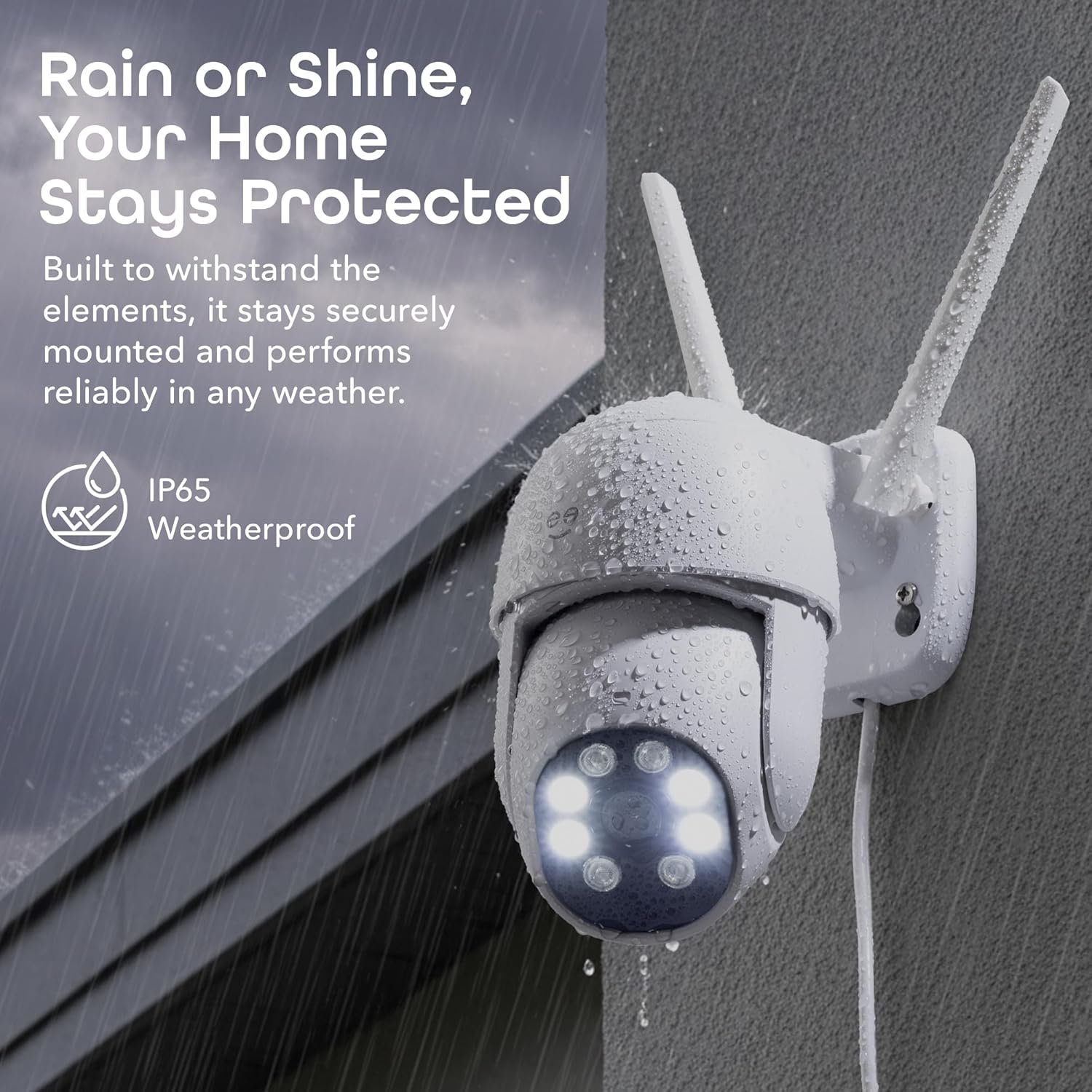 Geeni Lookout 2K Camera Two-Way Audio