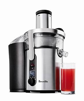 Breville Juice Fountain ジューサー Amazon.com: Breville BJE510XL Juice Fountain Multi-Speed 900