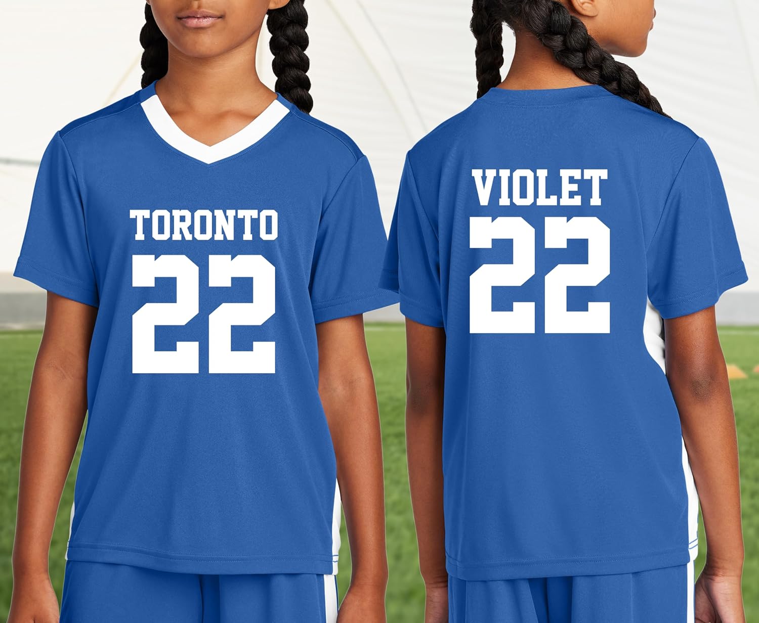 Custom Youth Soccer Jersey Your Name Team Number Personalized Soccer Jersey - Image 2