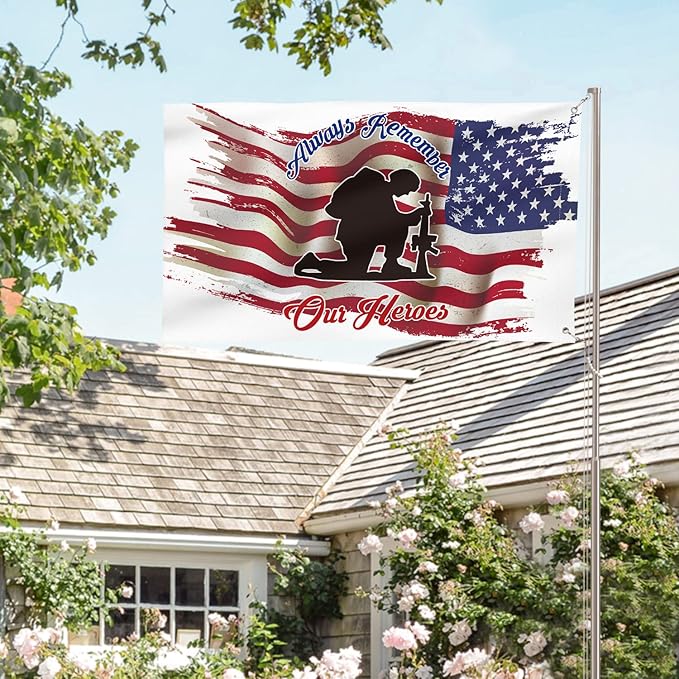 Bandera conmemorativa AVOIN colorlife 3x5 FT doble cara miniatura 2