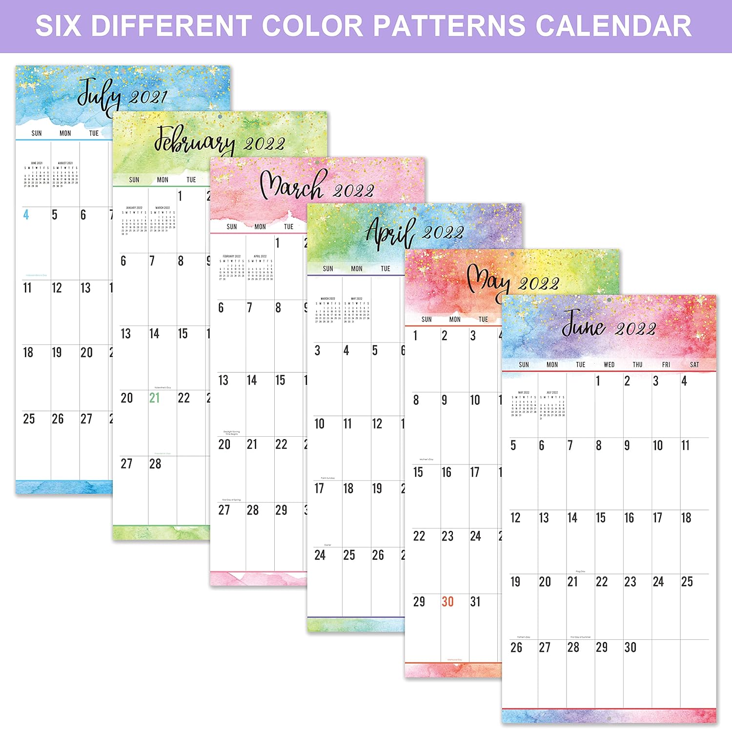 Buy 2021 2022 Calendar 18 Month Wall Calendar July 2021 December 2022 Large Print Big Grid Wall Calendar 12 X 24 Open Thick Sturdy Paper Oversized Blocks Perfect For Organizing Planning Online In Indonesia B08b63nm5j Mat Su School Calendar 2022