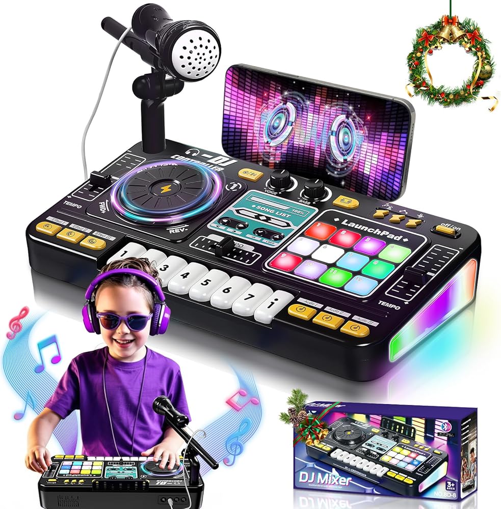 Fisher-Price® Mix & Learn DJ Table - Toy Shop Instrument Sounds