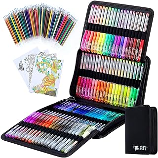 Glitter Gel Pens For Coloring Picks collage image 4