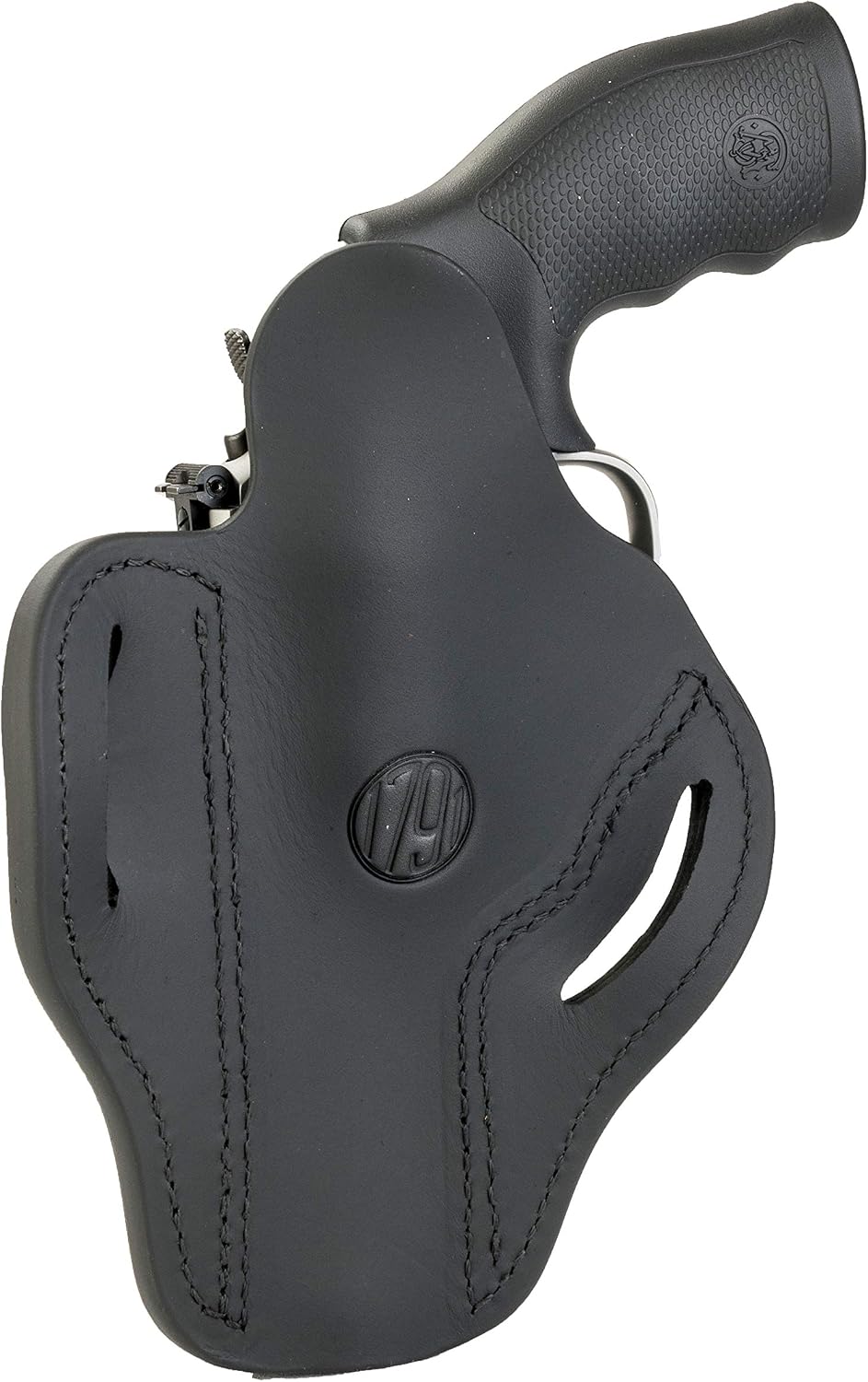 1791 GUNLEATHER K-Frame Revolver Holster - OWB Leather Revolver Holster - Right Handed - Compatible with Ruger GP100, Smith & Wesson K Frame and 686 (Size 2)