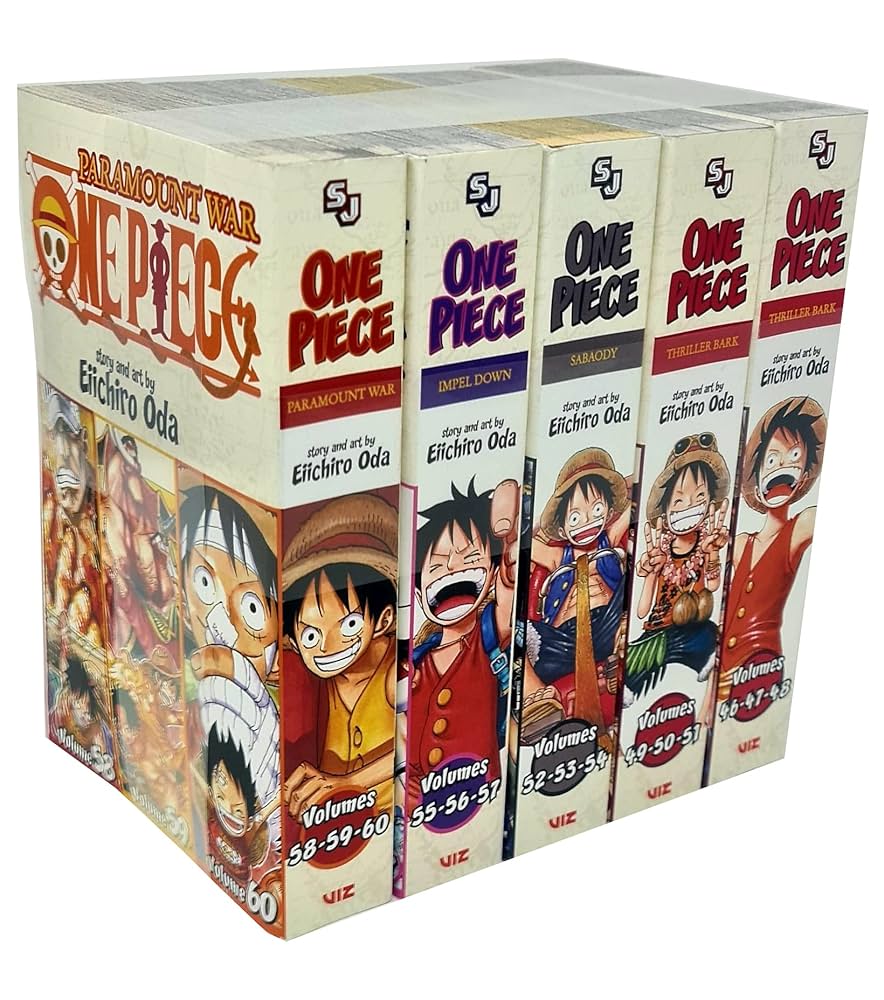 ONE PIECE コミックBOXセット(EP1〜3)
( おまけあり) One Piece Box Set 3: Thriller Bark to New World by Eiichiro