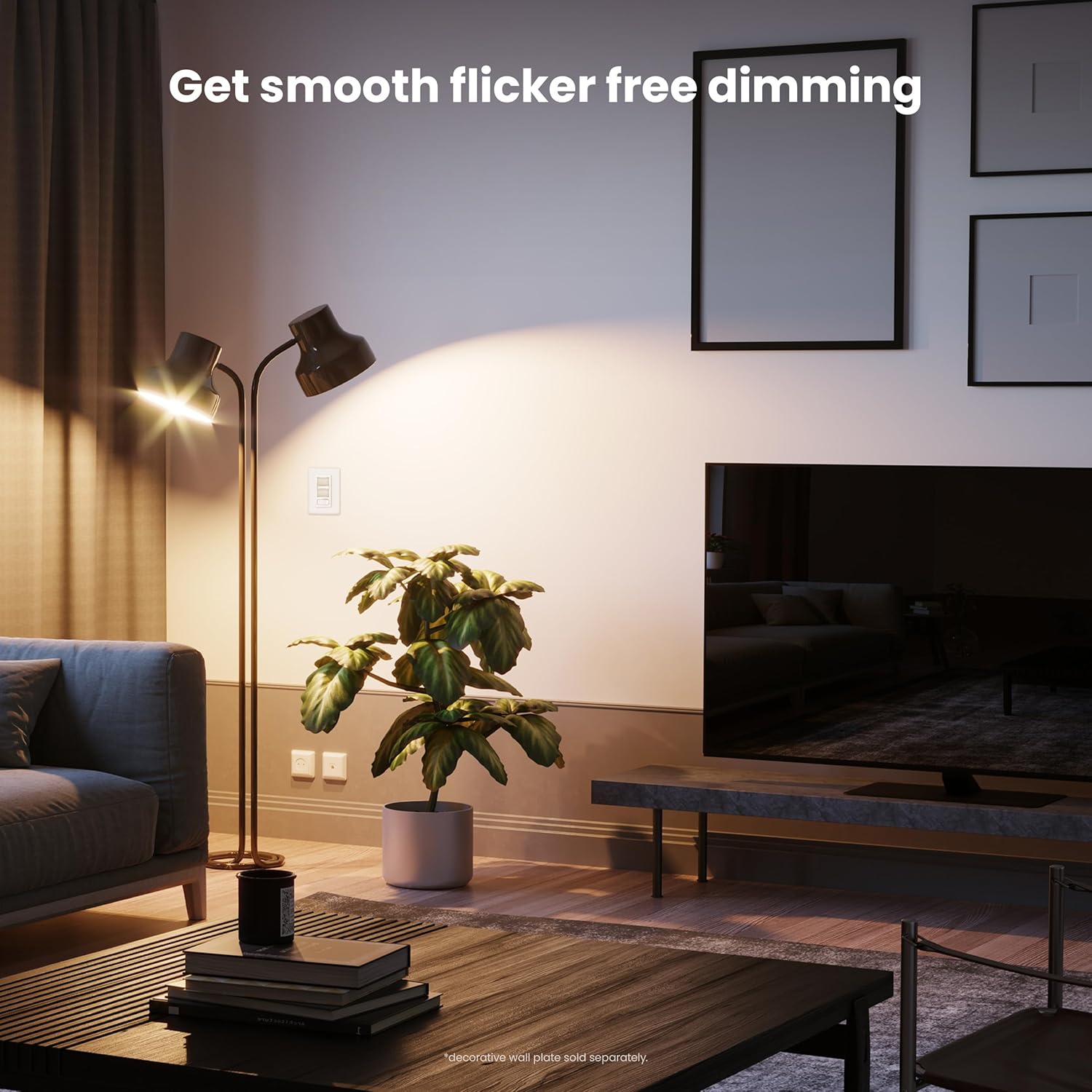 Feit Electric PAR16 LED Light Bulbs, 45W Equivalent, Dimmable, Color Selectable 6-Way, 5CCT, E26 Base, 90 CRI, 375 Lumens, Damp Rated Flood Light Bulb, 22-Year Lifetime, PAR1645DM/6WYCA/2, 2 Pack