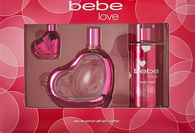 Bebe Love By Bebe For Women 3 Pc Gift Set 3 4oz Edp Spray 0 33oz Edp Splash 8 4oz Body Mist Amazon Co Uk Beauty Bebe Love By Bebe For Women 3 Pc Gift Set 3 4oz Edp Spray 0 33oz Edp Splash 8 4oz Body Mist Amazon Co Uk Beauty