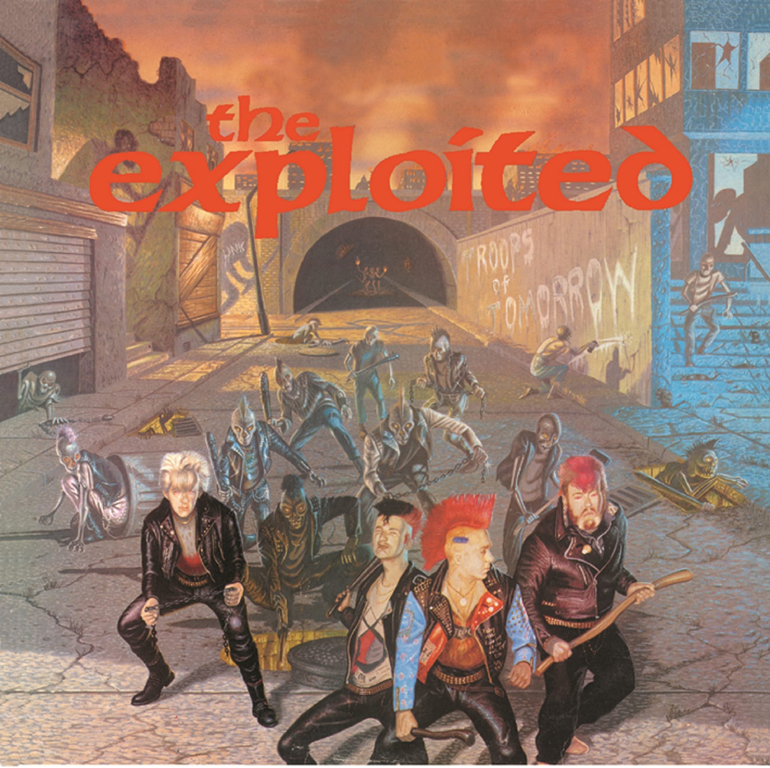 Exploited - Troops of Tomorrow (Captain Oi!) CD Album