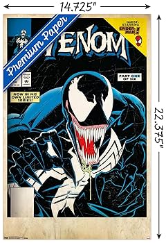 ヴェノム ポスター Displate 限定 メタルポスター 蓄光 MARVEL
