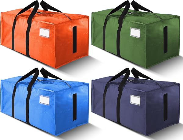 HOMESURE Supports 200lbs Heavy Duty Moving Bags - Strong Zipper & Wrap-Around…
