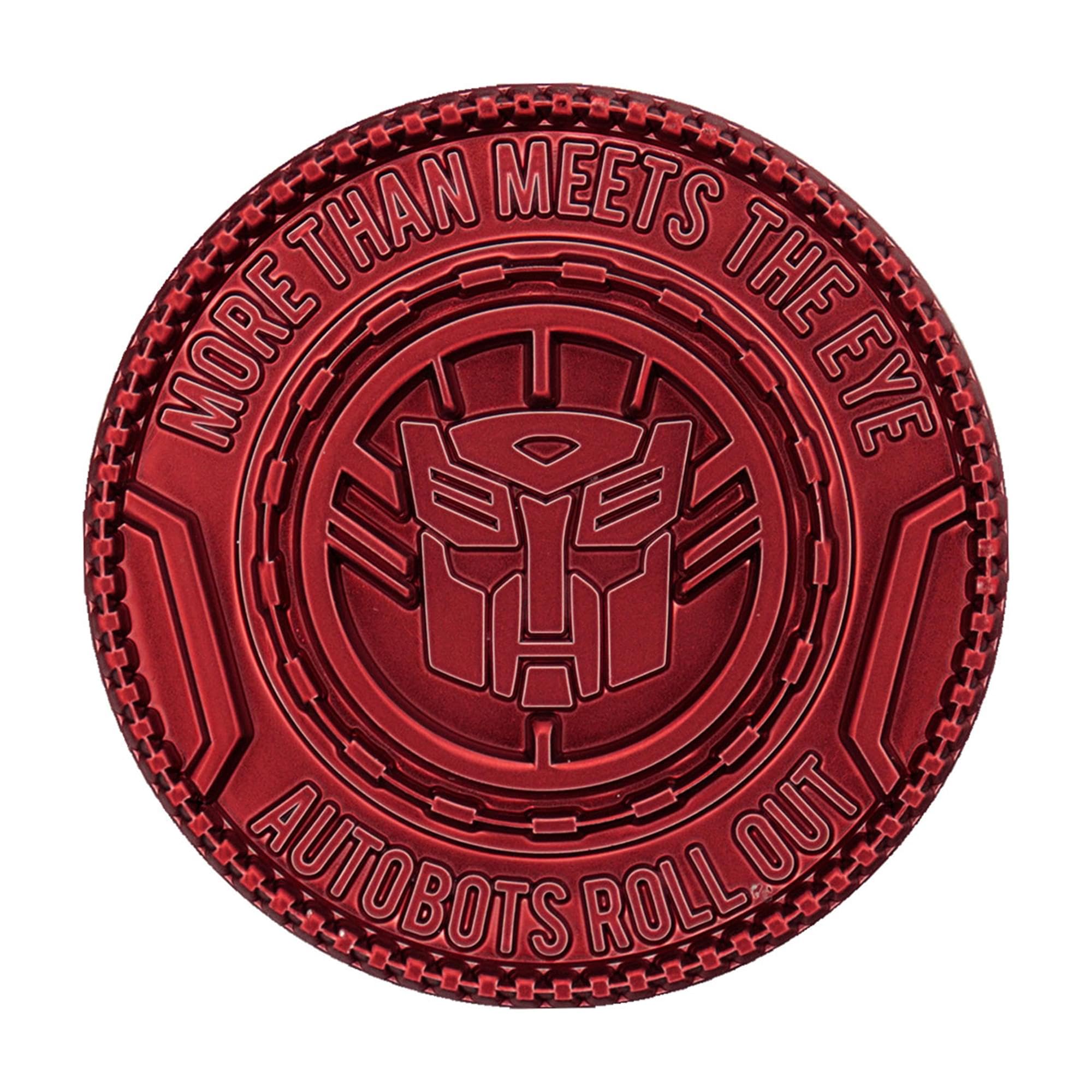 Transformers 40th Anniversary Autobot Medallion - Red - Limited Edition 1984 - Collectible