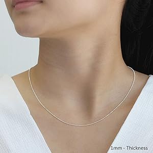 アクセサリー plllllleeeasse silver chain necklace White Cubic Zirconia Platinum Over Sterling Silver