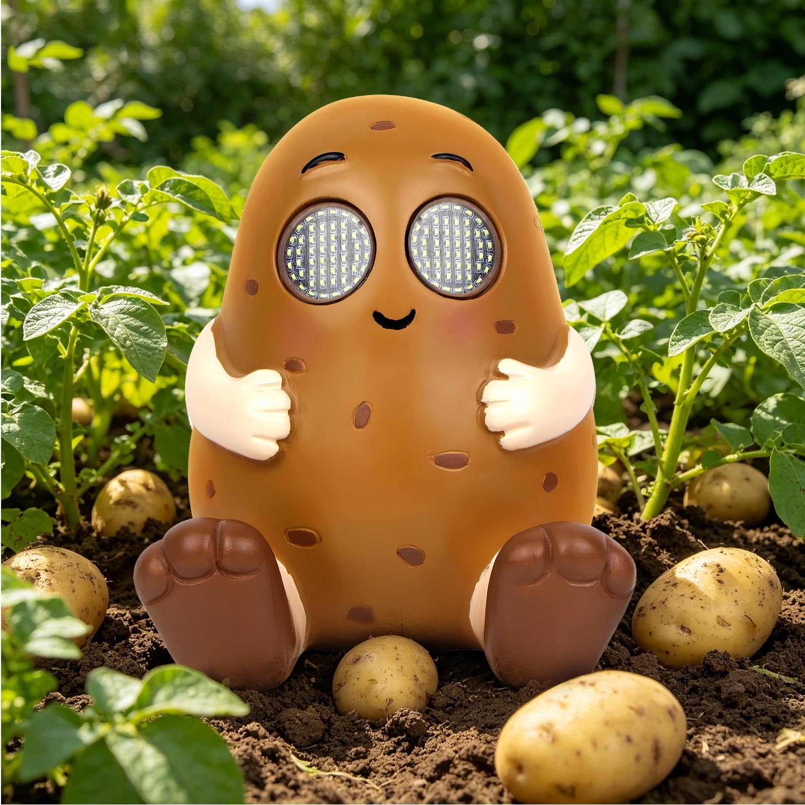Statue de patato solaire mignonne, le cadeau d'anniversaire idéal pour maman