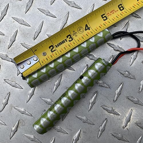 Miniatura 7 de Elite Force Batería Airsoft para pistolas eléctricas de Airsoft BB de 0.236 in, 9.6 V NiMH 1600 mAh, mariposa