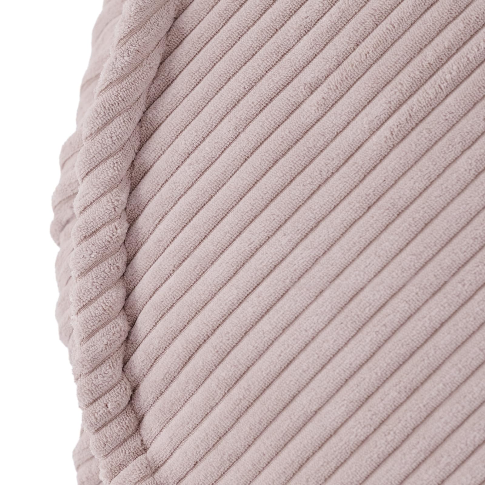 MISIOO Pouf pour enfant - Avec rembourrage - Housse lavable - Corduroy de qualité supérieure 100 % polyester - Stable et doux - Dimensions 68 x 45 cm - Pour chambre d'enfant