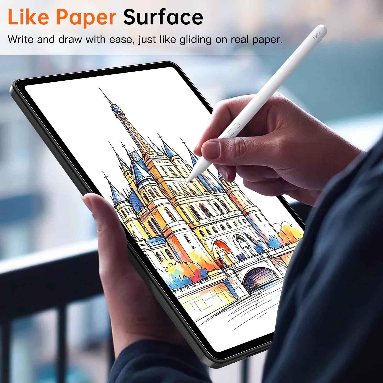 TiMOVO Pellicola Opaca per Xiaomi Redmi Pad 2 Pro 12,1 Pollici 2 Pezzi, Scrivi e Disegna come su Carta, Antigraffio Antiriflesso
