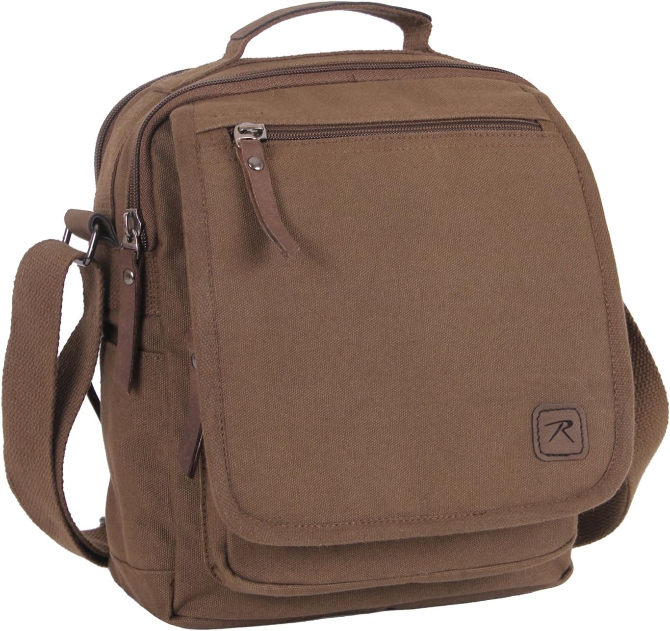 Rothco Compact Every Day Work Canvas Shoulder Bag - EDC Essentials and Daily Commutes