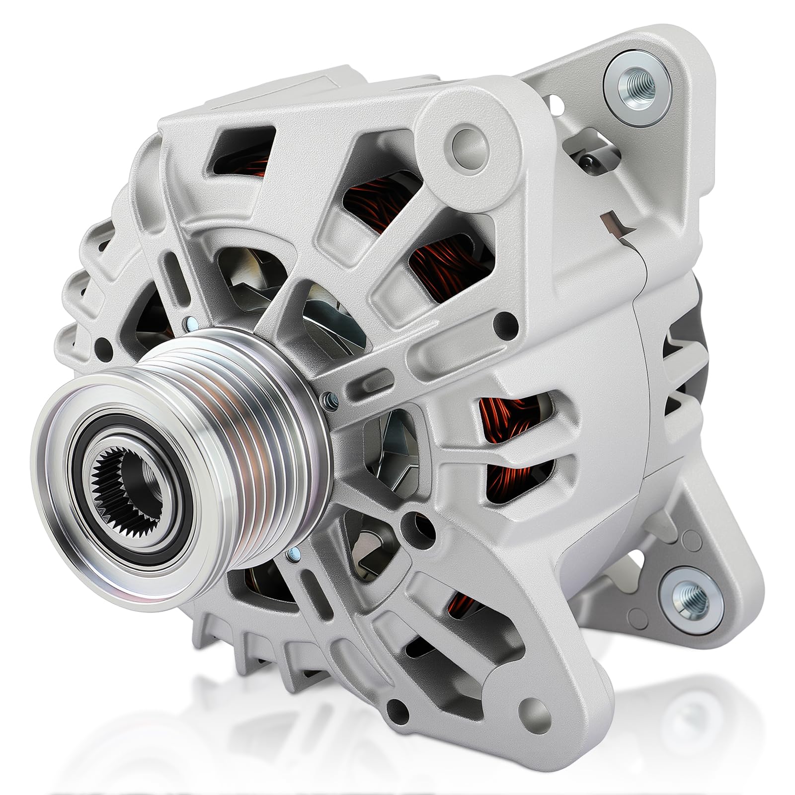 Photo 1 of ** SOLD AS IS, NO REFUND/RETURN** SEE COMENTS!
partszen 23100-4BB0A Alternator Fit for Nissan Rogue Sport L4 2.0L 2017 2018 2019 2020 2021 2022 120A 12V CW 6-Groove Clutch Pulley