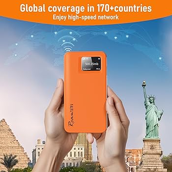 Amazon.com: RoamWiFi 4G LTE Portable Hotspot - 10GB US + 1GB